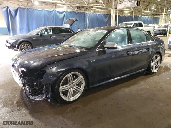 2014 Audi S4 Premium Plus with VIN WAUBGAFL5EA148901, listed as a Copart auction lot 50371735 with 112,367 mi miles and Salvage Title. Bid and sale history available at carsss.com. Image 1.