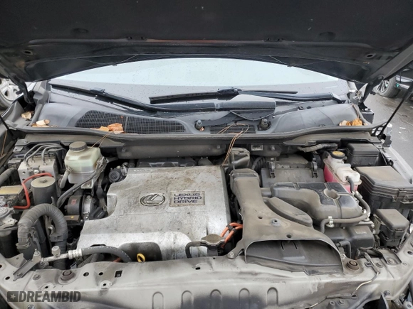 2010 Lexus RX 450h with VIN JTJBC1BA8A2005154, listed as a Copart auction lot 42543445 with 119,656 mi miles and Salvage Title. Bid and sale history available at carsss.com. Image 11.