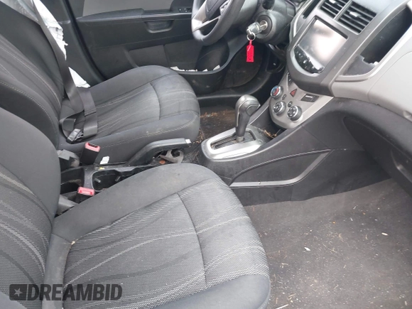 2016 Chevrolet Sonic LT with VIN 1G1JC6SH6G4103579, listed as a IAAI auction lot 41492533 with 224,192 mi miles. Bid and sale history available at carsss.com. Image 5.