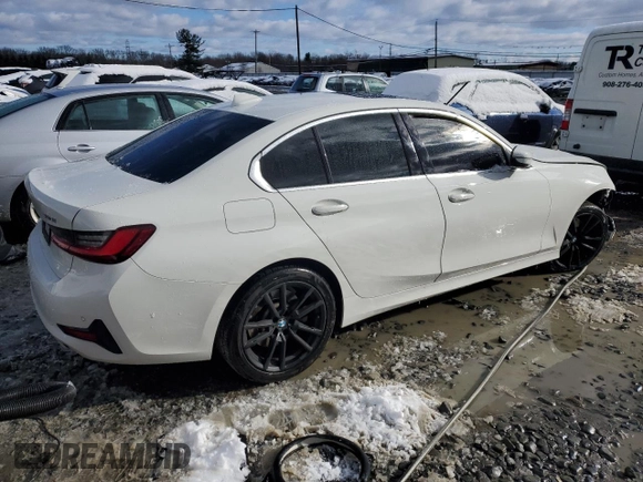 2022 BMW 3 Series 330i xDrive with VIN 3MW5R7J02N8C63913, listed as a Copart auction lot 85760924 with 0 mi miles and Salvage Title. Bid and sale history available at carsss.com. Image 3.