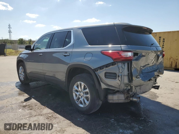2021 Chevrolet Traverse LS with VIN 1GNERFKWXMJ111923, listed as a Copart auction lot 52743655 with 121,998 mi miles and Non Repairable. Bid and sale history available at carsss.com. Image 2.