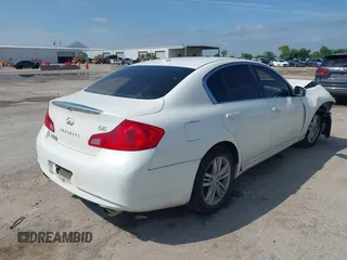 2012 Infiniti G25 Journey with VIN JN1DV6AP8CM700074, listed as a IAAI auction lot 42399966 with 207,842 mi miles and . Bid and sale history available at DreamBid. Image 4.