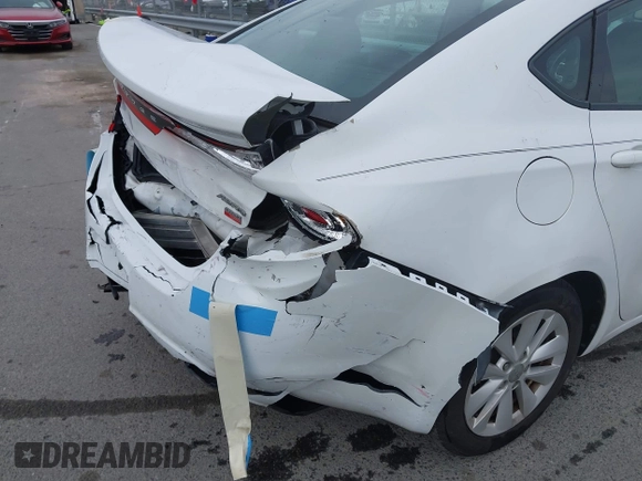 2014 Dodge Dart Aero with VIN 1C3CDFDHXED767301, listed as a IAAI auction lot 41686000 with 175,227 mi miles and . Bid and sale history available at carsss.com. Image 18.