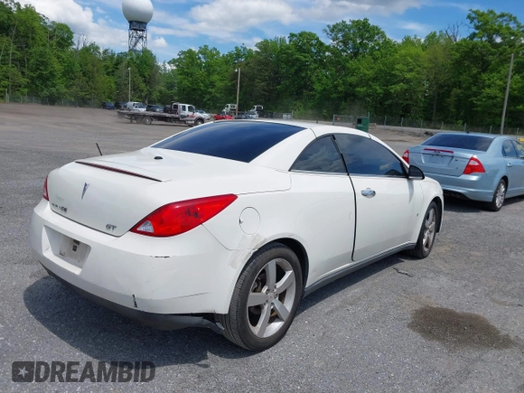2008 Pontiac G6 GT with VIN 1G2ZH36N784279170, listed as a IAAI auction lot 42124333 with Not provided miles and . Bid and sale history available at DreamBid. Image 4.