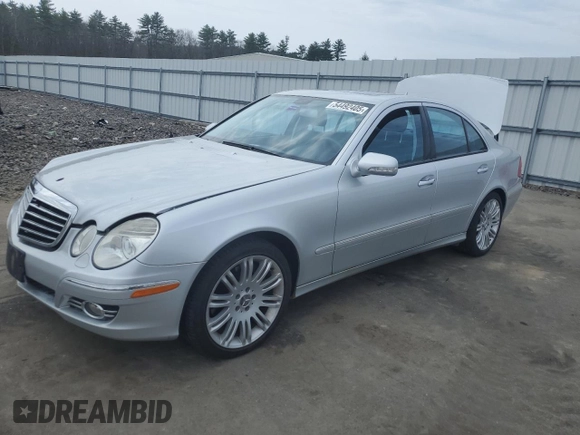2007 Mercedes-Benz E 350 z VIN WDBUF87X07B122405, wystawiony jako Copart lot #54492405 z przebiegiem 114 627 mil mil oraz Szkoda całkowita • Salvage title. Historia ofert i sprzedaży dostępna na DreamBid. Obrazek 1.