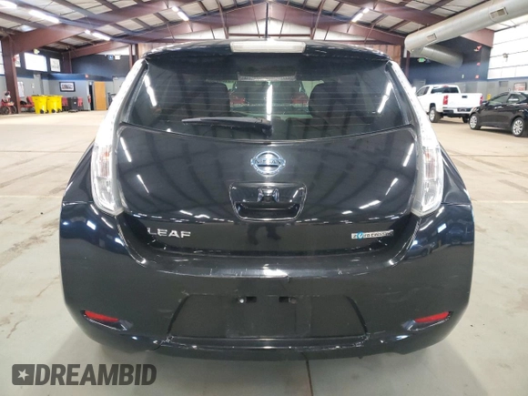 2016 Nissan LEAF S with VIN 1N4AZ0CP6GC310199, listed as a Copart auction lot 51602985 with 31,376 mi miles and Clean Title. Bid and sale history available at carsss.com. Image 6.