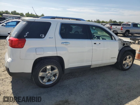 2012 GMC Terrain SLT-2 z VIN 2GKALWEK4C6336503, wystawiony jako Copart lot #56030575 z przebiegiem 119 908 mil mil oraz Szkoda całkowita • Salvage title. Historia ofert i sprzedaży dostępna na DreamBid. Obrazek 3.