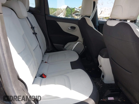 2018 Jeep Renegade Latitude with VIN ZACCJABB7JPH06179, listed as a IAAI auction lot 41900688 with 115,277 mi miles. Bid and sale history available at carsss.com. Image 8.