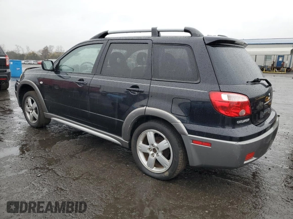 2005 Mitsubishi Outlander XLS with VIN JA4LX41F95U032183, listed as a Copart auction lot 49083555 with 159,392 mi miles and Salvage Title. Bid and sale history available at carsss.com. Image 2.
