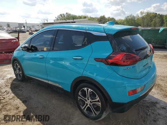 2021 Chevrolet Bolt EV Premier with VIN 1G1FZ6S04M4102523, listed as a Copart auction lot 42996763 with 34,357 mi miles. Bid and sale history available at carsss.com. Image 2.