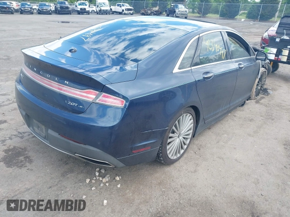 2017 Lincoln MKZ Reserve with VIN 3LN6L5F9XHR624447, listed as a IAAI auction lot 42340497 with Not provided miles and . Bid and sale history available at DreamBid. Image 4.