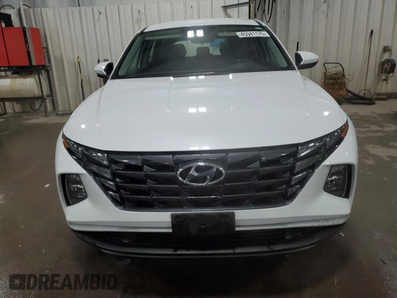 2022 Hyundai Tucson SE with VIN 5NMJACAE2NH034588, listed as a Copart auction lot 45341175 with 47,554 mi miles and Salvage Title. Bid and sale history available at carsss.com. Image 5.