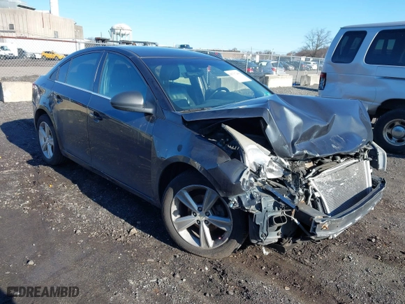 2015 Chevrolet Cruze LT with VIN 1G1PE5SB5F7195520, listed as a IAAI auction lot 41767409 with 125,755 mi miles. Bid and sale history available at carsss.com. Image 1.