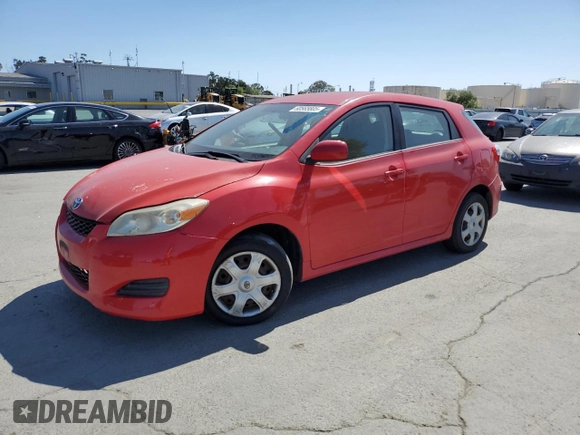 2009 Toyota Matrix z VIN 2T1KU40E59C173175, wystawiony jako Copart lot #60565805 z przebiegiem 86 746 mil mil oraz Szkoda całkowita • Salvage title. Historia ofert i sprzedaży dostępna na DreamBid. Obrazek 1.