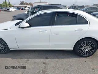 2024 Mercedes-Benz C 300 with VIN W1KAF4GB9RR237814, listed as a IAAI auction lot 42248104 with 3,045 mi miles and . Bid and sale history available at DreamBid. Image 14.