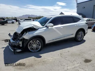 2022 Acura MDX Technology z VIN 5J8YD9H44NL011593, wystawiony jako Copart lot #50662505 z przebiegiem 27 320 mil mil oraz Szkoda całkowita • Salvage title. Historia ofert i sprzedaży dostępna na DreamBid. Obrazek 1.
