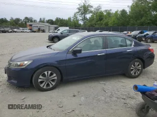 2014 Honda Accord LX z VIN 1HGCR2F33EA164958, wystawiony jako Copart lot #58437685 z przebiegiem 126 164 mil mil oraz Szkoda całkowita • Salvage title. Historia ofert i sprzedaży dostępna na DreamBid. Obrazek 1.