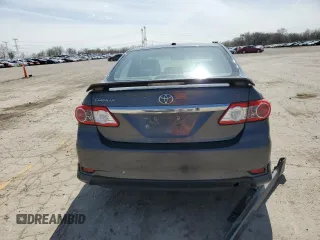 2011 Toyota Corolla L with VIN 2T1BU4EEXBC624101, listed as a Copart auction lot 51277935 with 122,057 mi miles and Salvage Title. Bid and sale history available at carsss.com. Image 6.