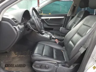 2007 Audi A4 2.0T with VIN WAUDF78E77A099734, listed as a Copart auction lot 50342225 with 136,931 mi miles and Salvage Title. Bid and sale history available at carsss.com. Image 7.