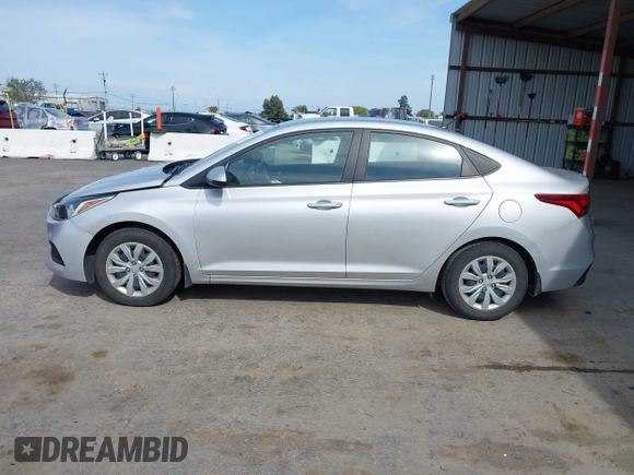 2022 Hyundai Accent SE with VIN 3KPC24A67NE167746, listed as a IAAI auction lot 42054225 with 25,883 mi miles and . Bid and sale history available at carsss.com. Image 14.
