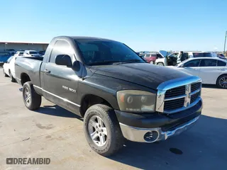 2007 Dodge Ram 1500 ST with VIN 1D7HU16P67J514172, listed as a IAAI auction lot 41735173 with 1 mi miles. Bid and sale history available at carsss.com. Image 1.