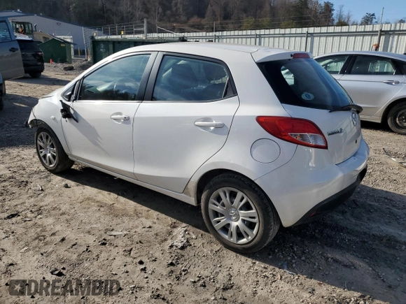 2012 Mazda 2 Sport with VIN JM1DE1KY0C0144373, listed as a Copart auction lot 44612845 with 162,823 mi miles and Salvage Title. Bid and sale history available at DreamBid. Image 2.