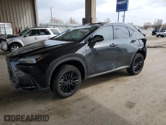 2024 Lexus NX 350h Luxury with VIN JTJHKCEZXR2023791, listed as a Copart auction lot 52683405 with Not provided miles and Salvage title. Bid and sale history available at DreamBid. Image 1.