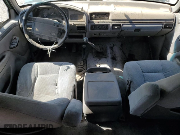 1996 Ford Bronco XL with VIN 1FMEU15N4TLB84331, listed as a Copart auction lot 55642465 with 204,915 mi miles and Clean Title. Bid and sale history available at carsss.com. Image 8.