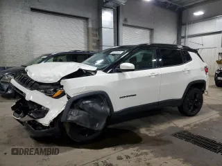 2018 Jeep Compass Latitude с VIN 3C4NJDBB6JT394374, выставлен на аукционе Copart как лот 54229455 с пробегом 51 625 миль миль и Списание • Salvage title. История ставок и продаж доступна на DreamBid. Изображение 1.