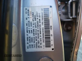 2009 Honda Accord LX-P with VIN 1HGCP26499A191814, listed as a Copart auction lot 50348815 with 133,599 mi miles and Salvage Title. Bid and sale history available at DreamBid. Image 14.