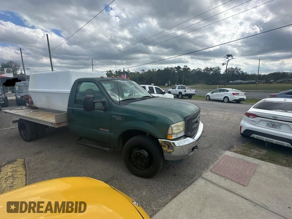 2003 Ford F-450 with VIN 1FDXF47P83ED47327, listed as a Copart auction lot 46125875 with 346,365 mi miles and Clean title. Bid and sale history available at DreamBid. Image 1.