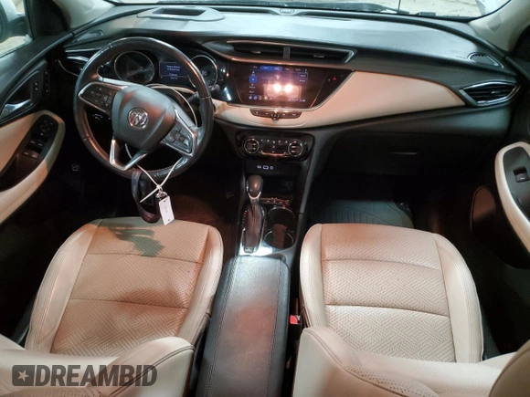 2020 Buick Encore GX Essence with VIN KL4MMFS28LB126732, listed as a Copart auction lot 41818695 with 52,627 mi miles and Salvage title. Bid and sale history available at DreamBid. Image 8.