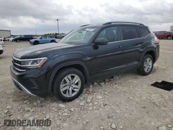 2021 Volkswagen Atlas S с VIN 1V2AP2CA7MC590975, выставлен на аукционе Copart как лот 77007664 с пробегом 107 088 миль миль и Чистый • Clean title. История ставок и продаж доступна на DreamBid. Изображение 1.