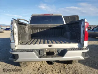 2021 Chevrolet Silverado 1500 Custom with VIN 3GCPYBEK4MG139157, listed as a Copart auction lot 41528845 with 106,765 mi miles and Salvage Title. Bid and sale history available at carsss.com. Image 6.