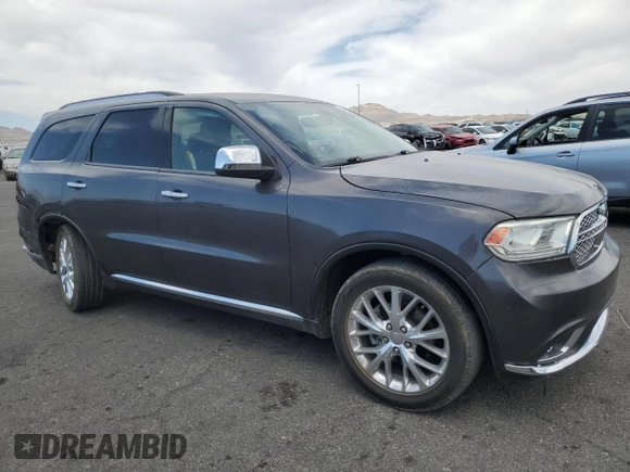 2017 Dodge Durango SXT with VIN 1C4RDHAG0HC680515, listed as a Copart auction lot 54446695 with 138,779 mi miles and Salvage title. Bid and sale history available at DreamBid. Image 4.