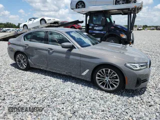 2021 BMW 5 Series 530i xDrive with VIN WBA13BJ00MWX12997, listed as a Copart auction lot 60900435 with 55,064 mi miles and Salvage title. Bid and sale history available at DreamBid. Image 4.