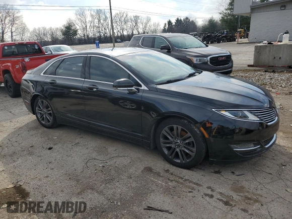 2015 Lincoln MKZ with VIN 3LN6L2J91FR620922, listed as a Copart auction lot 43745565 with Not provided miles and Salvage title. Bid and sale history available at DreamBid. Image 4.