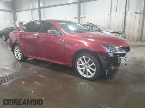 2012 Lexus IS 250 z VIN JTHCF5C23C2035824, wystawiony jako Copart lot #51487215 z przebiegiem 98 984 mil mil oraz Szkoda całkowita • Salvage title. Historia ofert i sprzedaży dostępna na DreamBid. Obrazek 4.