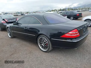2002 Mercedes-Benz CL with VIN WDBPJ78J52A025991, listed as a IAAI auction lot 42067195 with 47,883 mi miles. Bid and sale history available at carsss.com. Image 3.