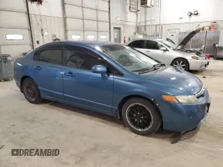 2008 Honda Civic LX with VIN 1HGFA16558L018716, listed as a Copart auction lot 50074955 with 230,699 mi miles and Clean Title. Bid and sale history available at DreamBid. Image 4.