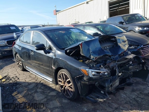 2021 Subaru WRX STI Limited with VIN JF1VA2W65M9821998, listed as a IAAI auction lot 41119265 with 60,092 mi miles. Bid and sale history available at carsss.com. Image 1.