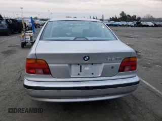 2000 BMW 5 Series 528iA with VIN WBADM6342YGV01382, listed as a Copart auction lot 44736415 with 167,919 mi miles and Salvage Title. Bid and sale history available at carsss.com. Image 6.