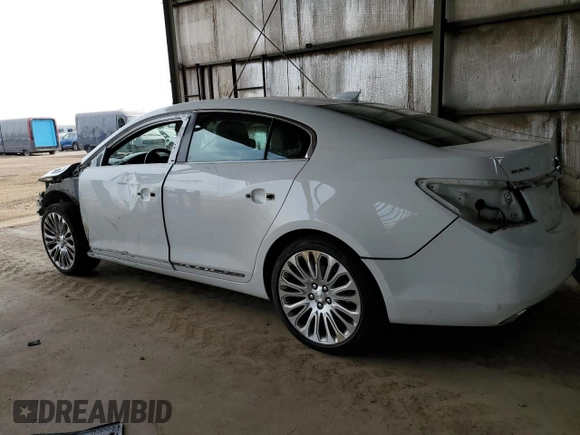 2015 Buick LaCrosse Premium II with VIN 1G4GF5G32FF275980, listed as a Copart auction lot 44984335 with 197,833 mi miles and Salvage Title. Bid and sale history available at DreamBid. Image 2.