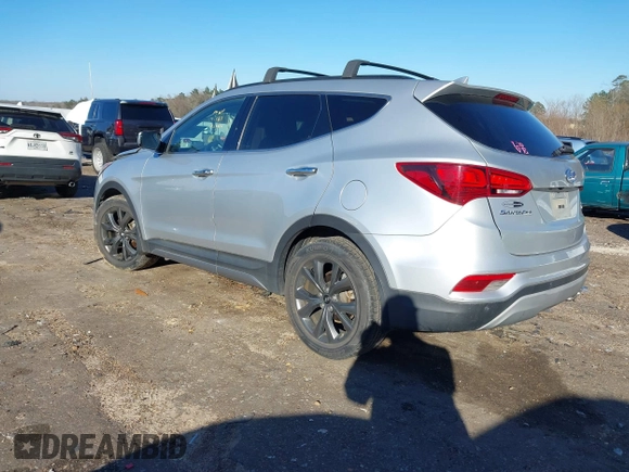 2018 Hyundai Santa Fe Ultimate with VIN 5XYZW4LAXJG554420, listed as a IAAI auction lot 41628371 with 65,436 mi miles and . Bid and sale history available at DreamBid. Image 3.
