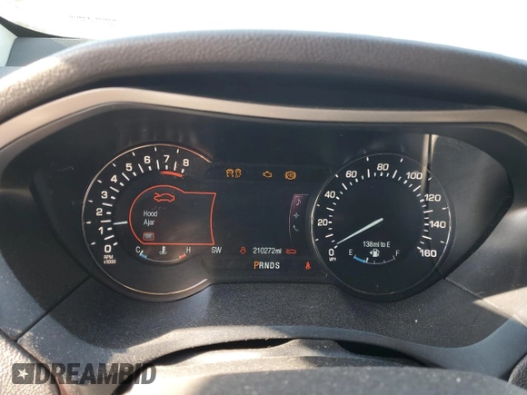 2014 Lincoln MKZ with VIN 3LN6L2GK7ER818543, listed as a Copart auction lot 75825734 with 210,272 mi miles and Salvage Title. Bid and sale history available at carsss.com. Image 9.