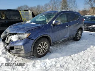 2020 Nissan Rogue SL with VIN 5N1AT2MV4LC795212, listed as a Copart auction lot 88966145 with 69,689 mi miles and Salvage Title. Bid and sale history available at carsss.com. Image 1.