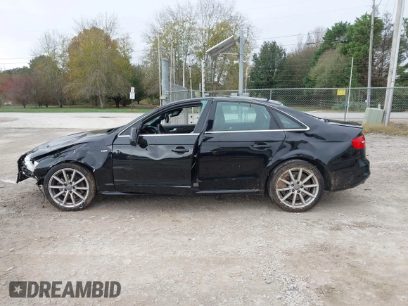 2014 Audi A4 Premium Plus with VIN WAUEFAFL1EN013830, listed as a IAAI auction lot 40807293 with 94,241 mi miles. Bid and sale history available at carsss.com. Image 14.