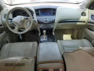 2013 Infiniti JX35 with VIN 5N1AL0MM0DC311047, listed as a Copart auction lot 65071224 with 187,856 mi miles and Salvage Title. Bid and sale history available at carsss.com. Image 8.