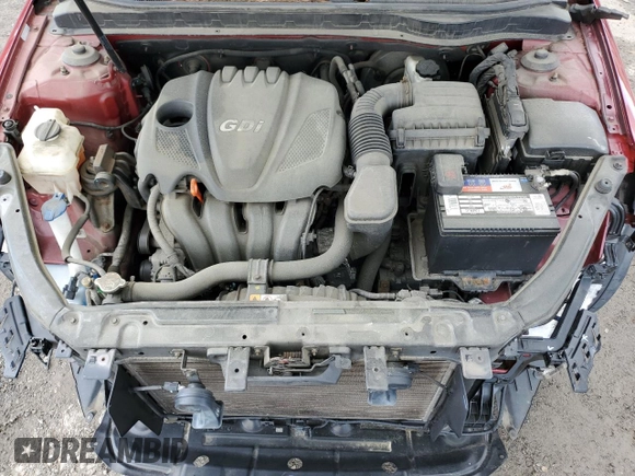 2013 Kia Optima EX z VIN 5XXGN4A72DG245695, wystawiony jako Copart lot #57225035 z przebiegiem 80 005 mil mil oraz Szkoda całkowita • Salvage title. Historia ofert i sprzedaży dostępna na DreamBid. Obrazek 11.