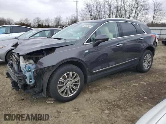 2018 Cadillac XT5 Luxury AWD z VIN 1GYKNDRSXJZ181542, wystawiony jako Copart lot #45287945 z przebiegiem 108 347 mil mil oraz Szkoda całkowita • Salvage title. Historia ofert i sprzedaży dostępna na DreamBid. Obrazek 1.